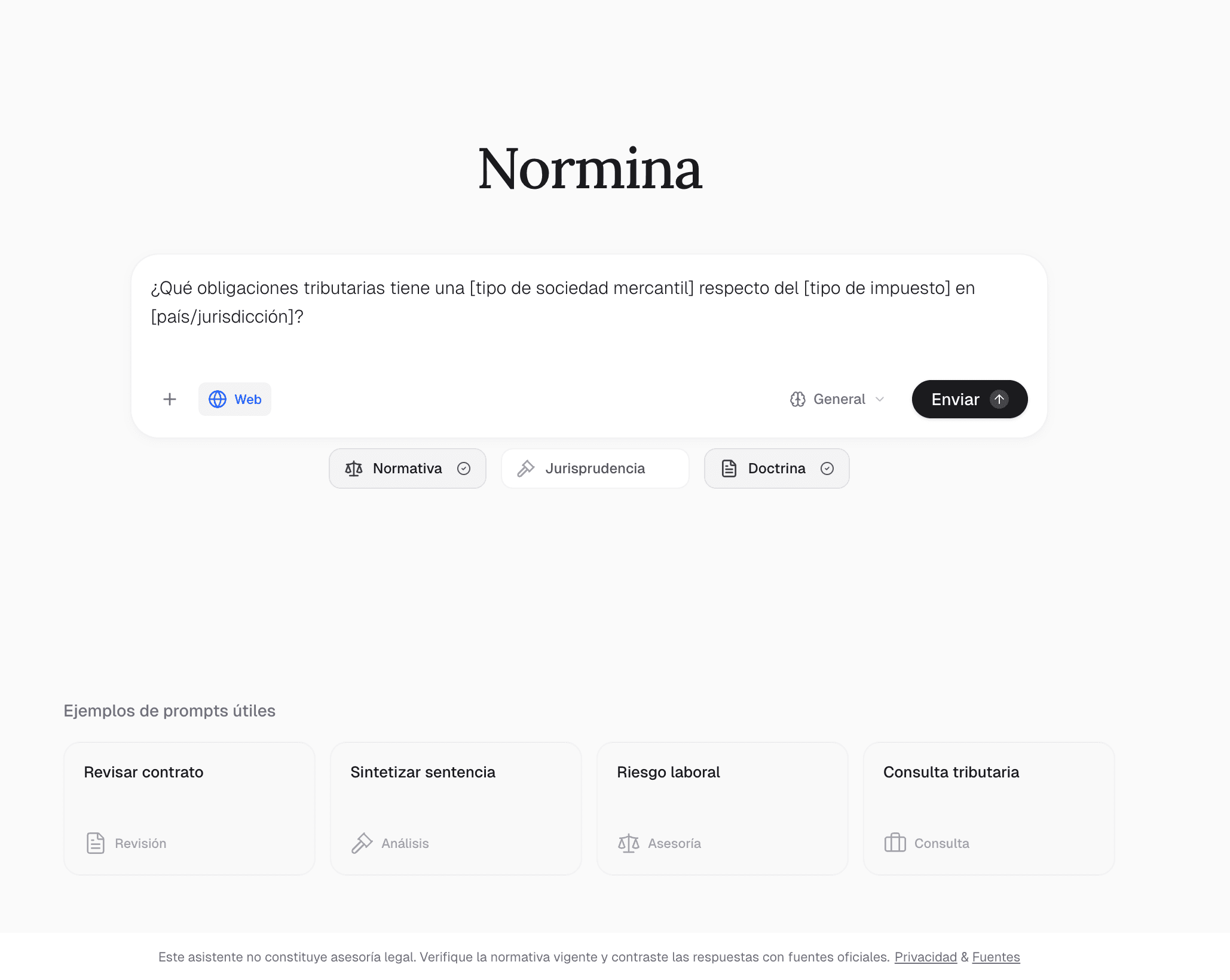Redacción jurídica de alta precisión en Normina